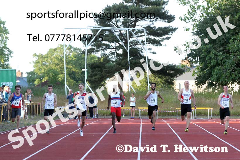 200 metres, 2021 North East Grand Prix No.4, Monkton, Wednesday, June 30th. Photo: David T. Hewitson/Sports for All Pics